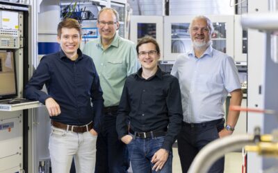 Schreiber and Bluhm group demonstrate electron transport on a quantum chip